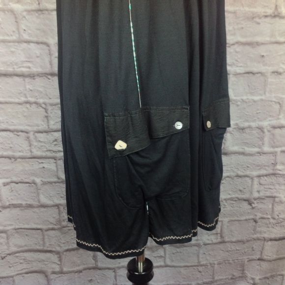 New Colcci Dress Women Small Artsy Pockets A-Line - Picture 3 of 7